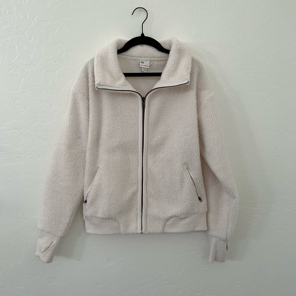 All in Motion sherpa full zip jacket